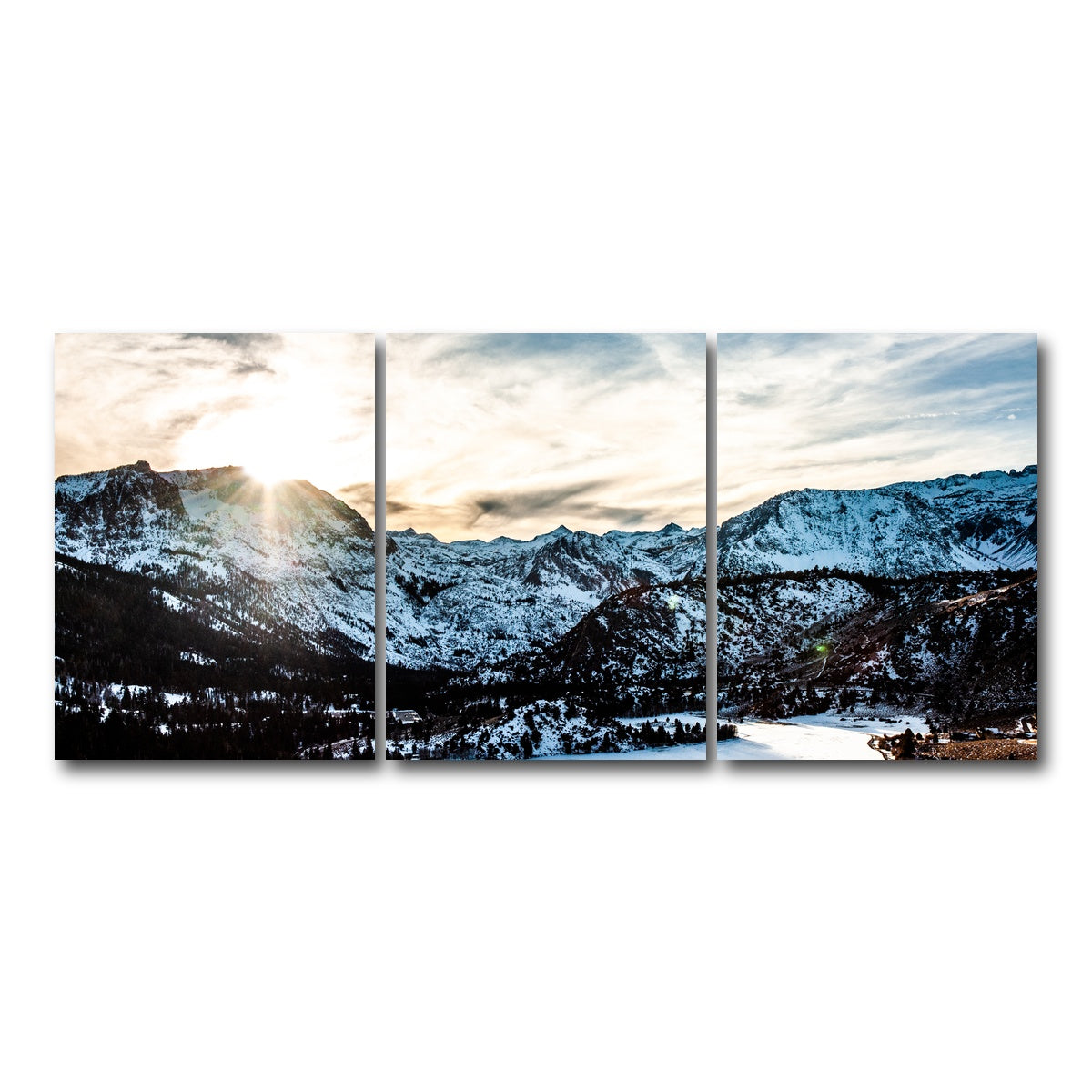 June Lake Sunset Wall Art