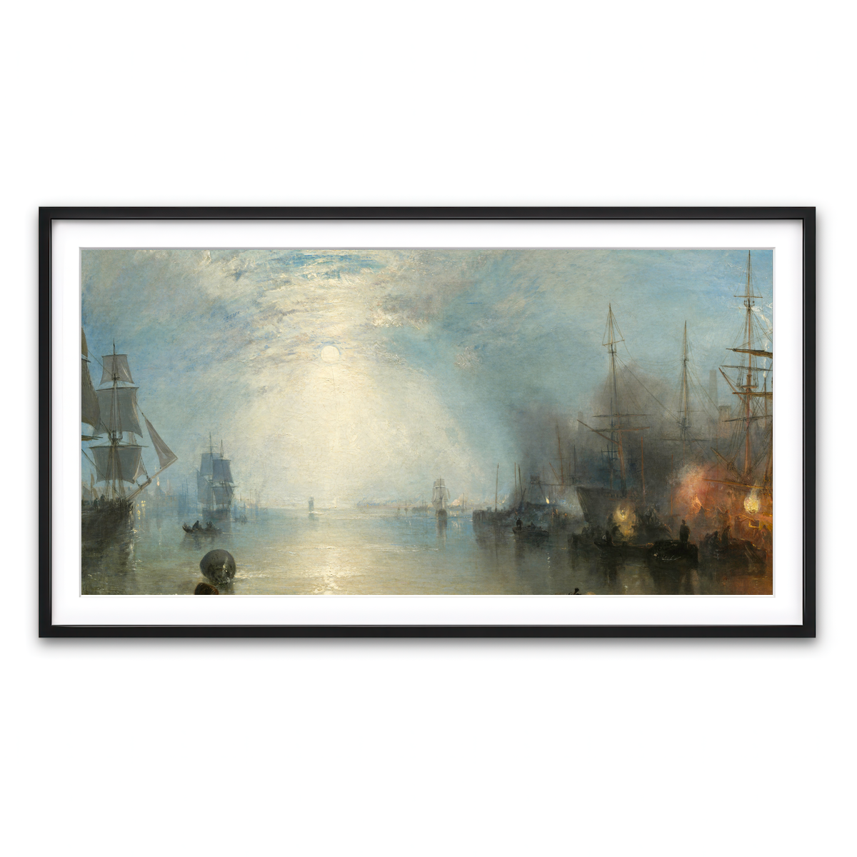 Framed Print 2x1 Black