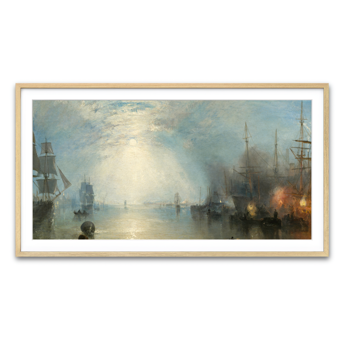 Framed Print 2x1 Natural