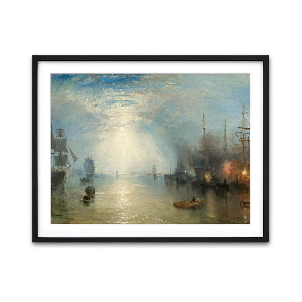 Framed Print 4x3 Black