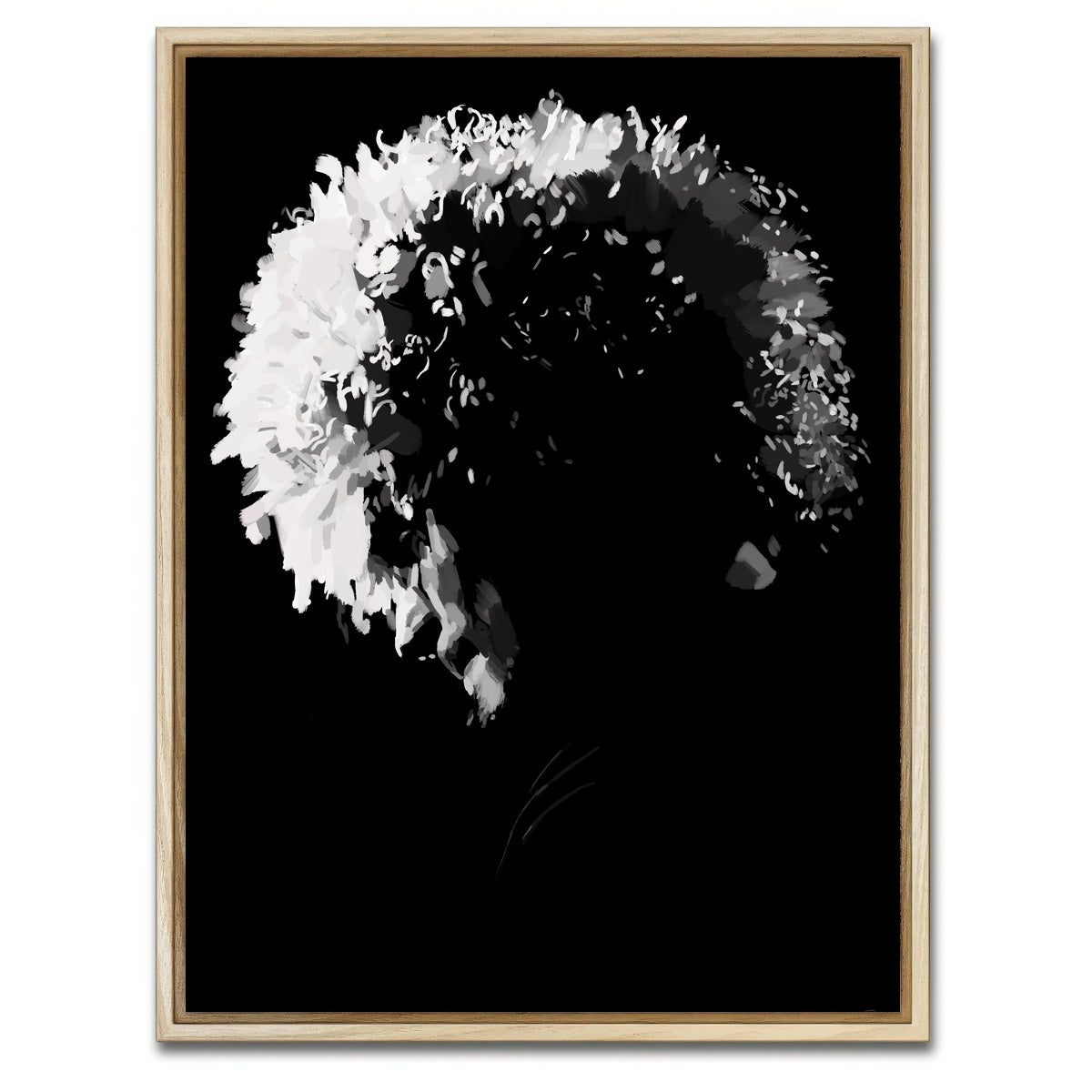 AUTO-MOCKUP WHITE | Khabib | 1 Piece | Natural Framed Canvas | group=3x4