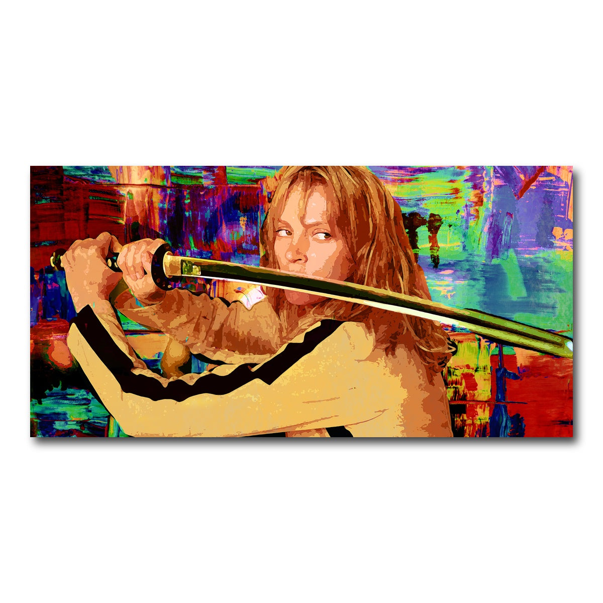 AUTO-MOCKUP WHITE | Kill Bill | 1 Piece | Gallery Wrap Canvas | group=2x1