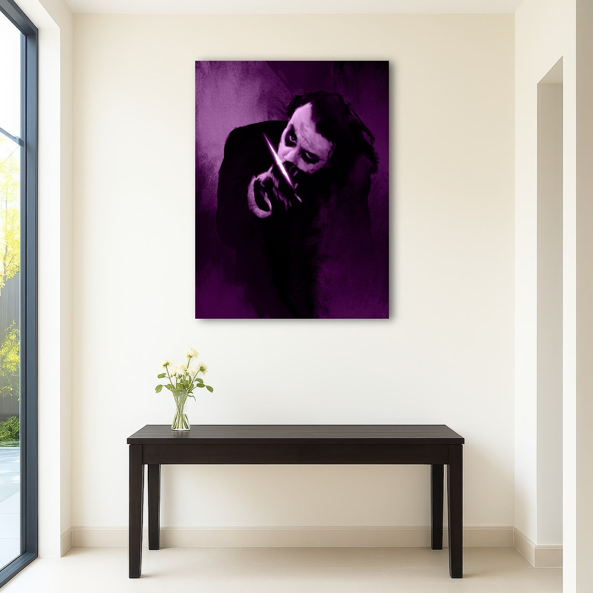 Knife Clown Wall Art