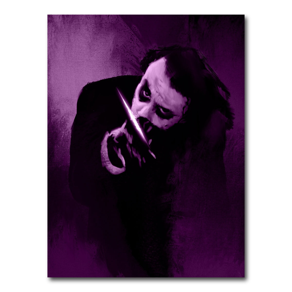 Knife Clown Wall Art