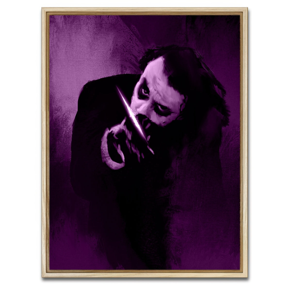 Knife Clown Wall Art