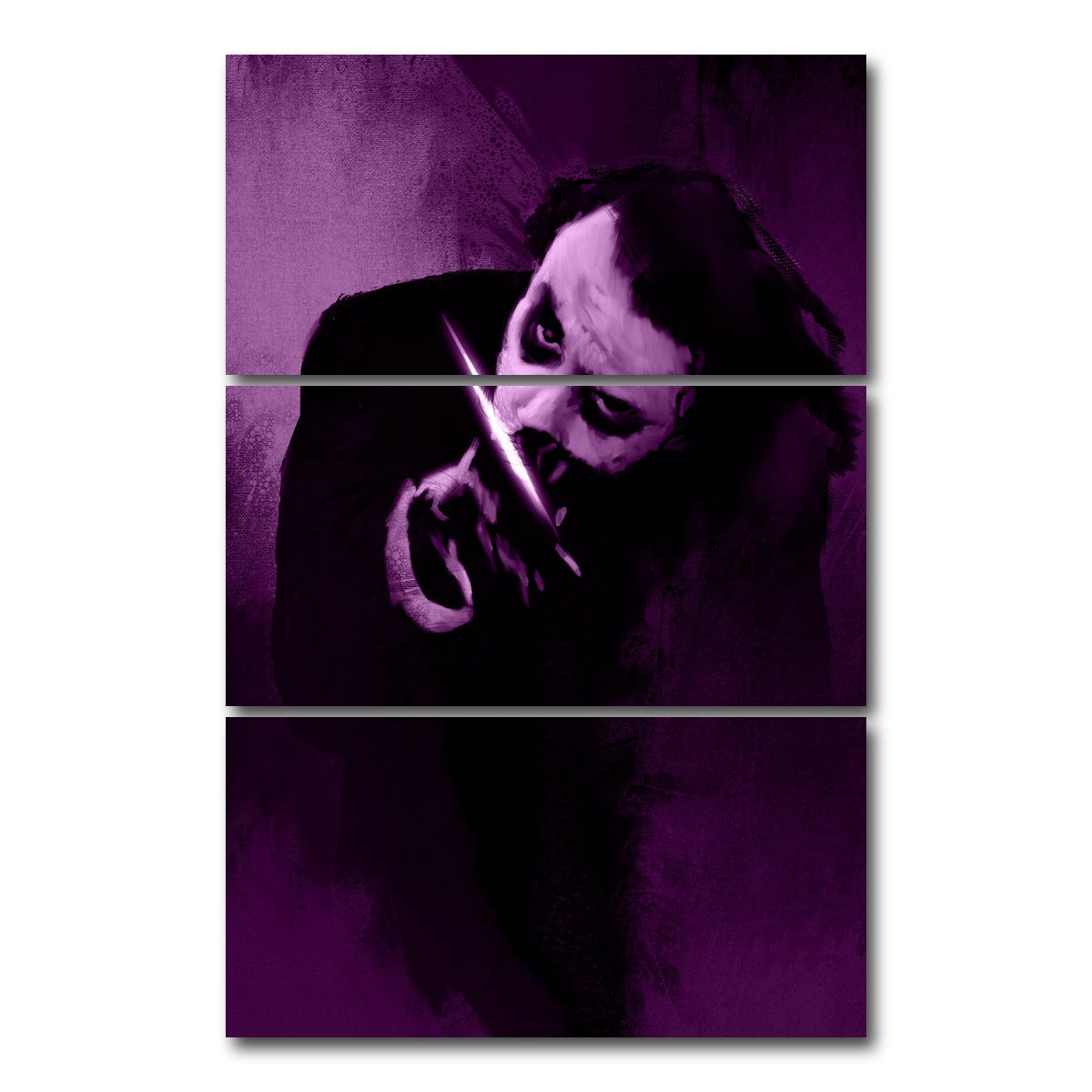 Knife Clown Wall Art