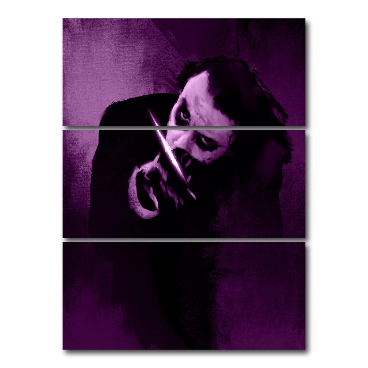 Knife Clown Wall Art