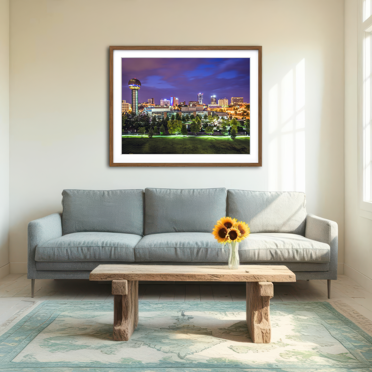 AUTO-MOCKUP ROOM | Knoxville Downtown Wall Art
