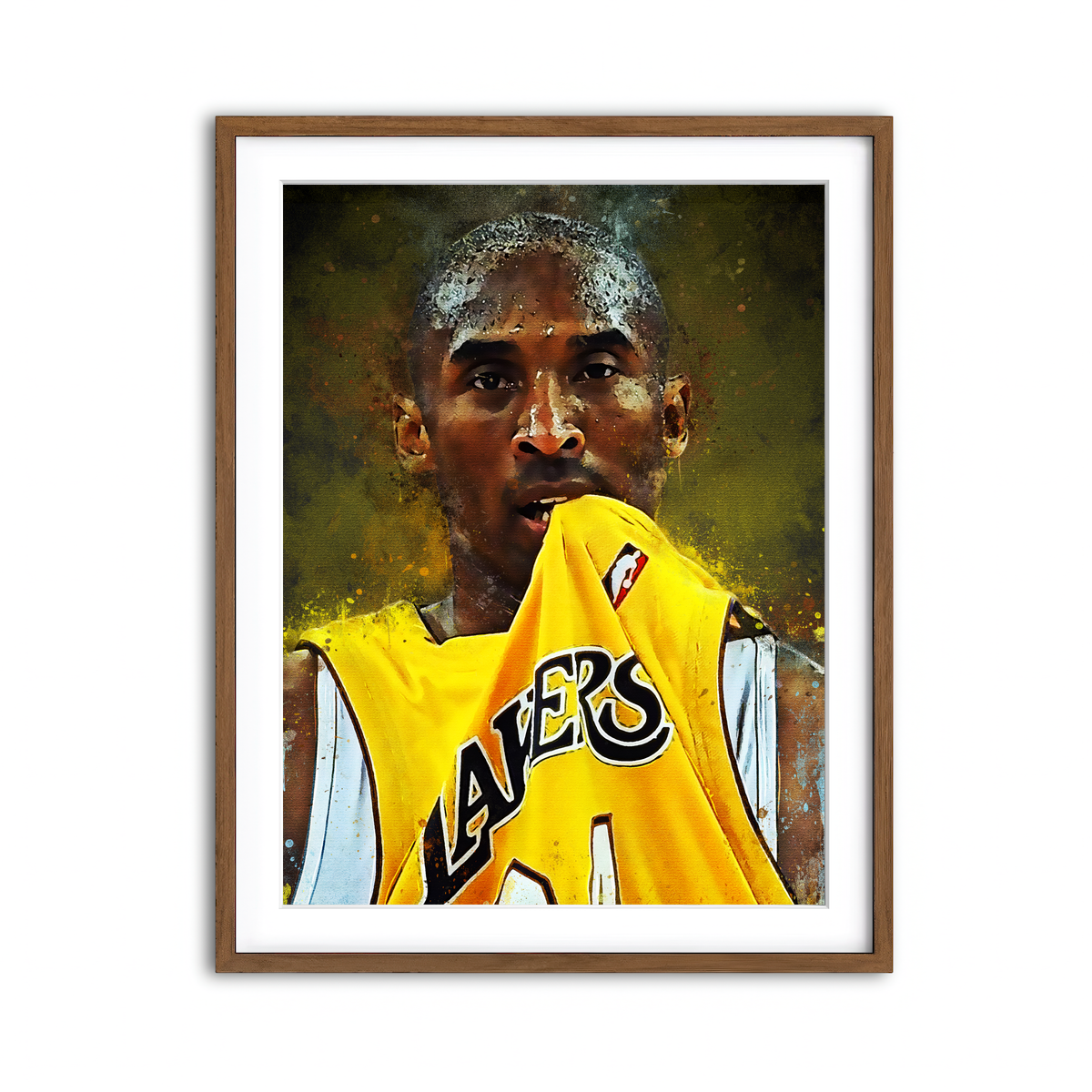 Framed Print 3x4 Walnut