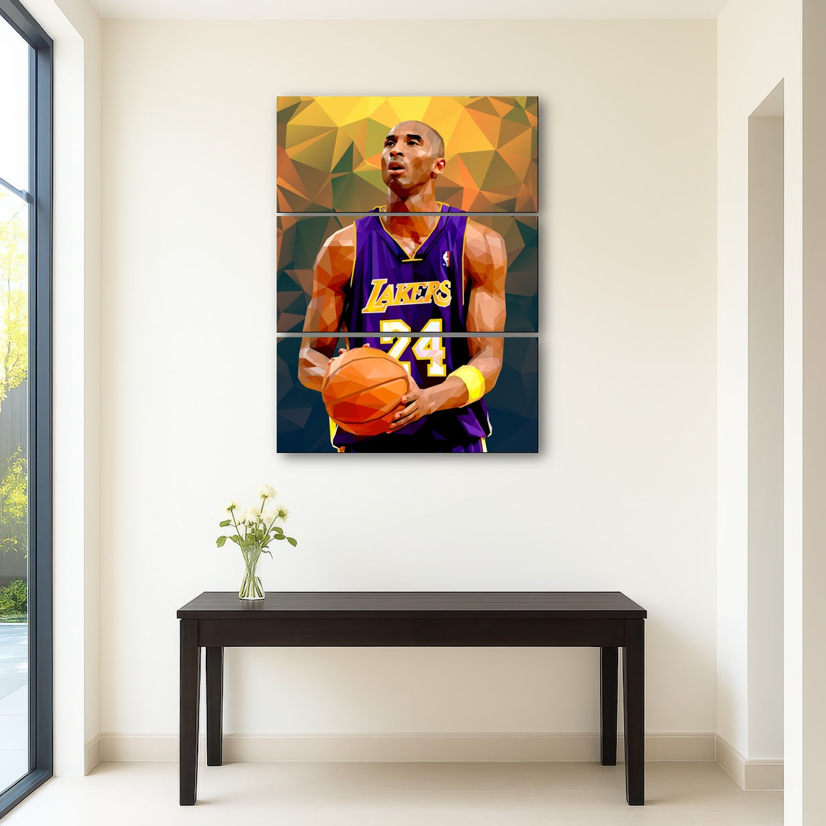 Kobe Orange Wall Art