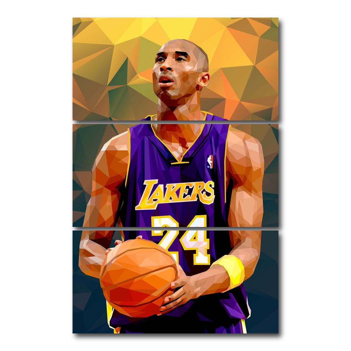 Kobe Orange Wall Art