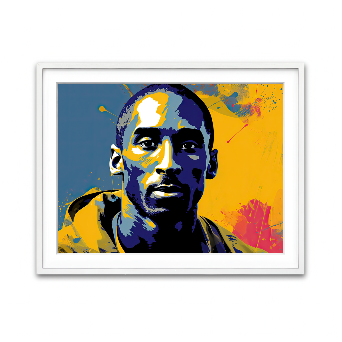 Framed Print 4x3 White