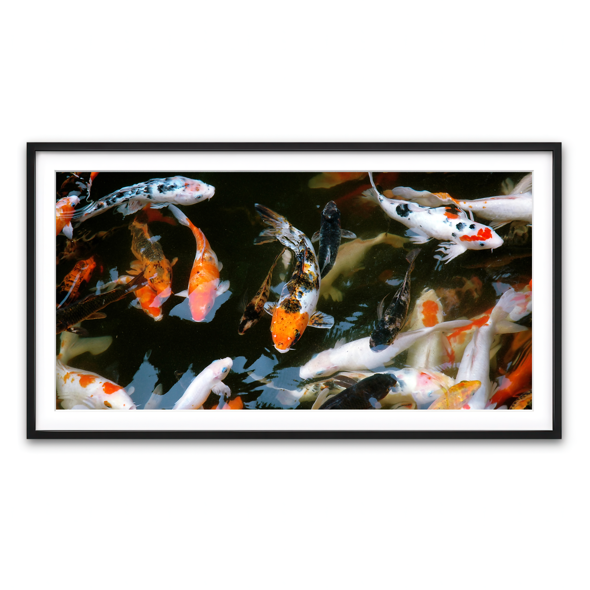 Framed Print 2x1 Black