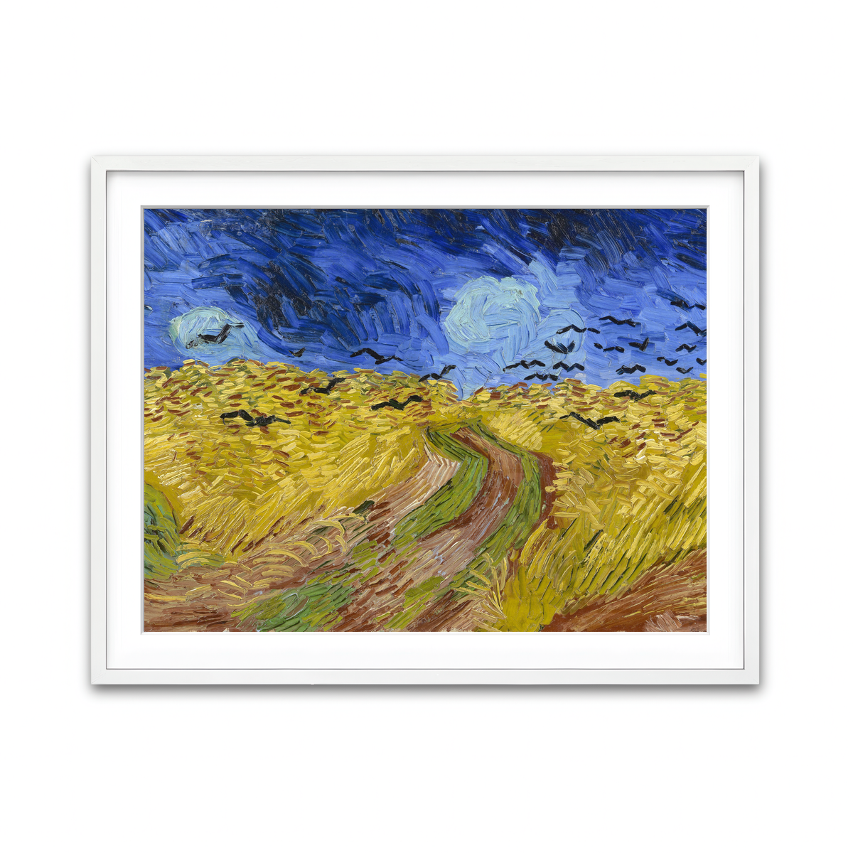 Framed Print 4x3 White