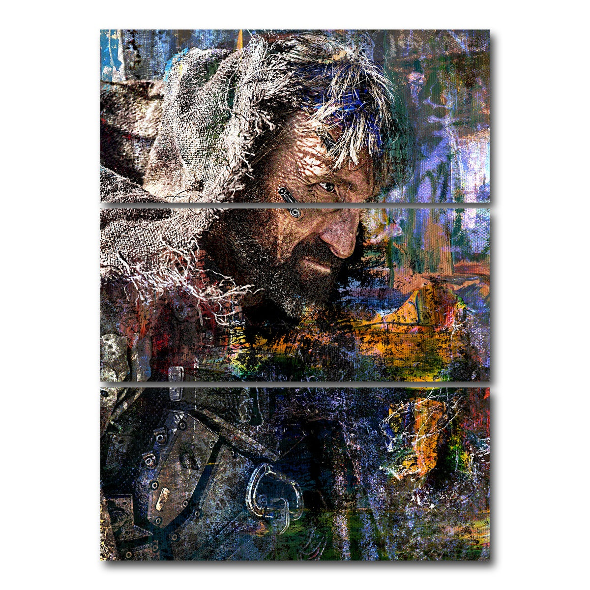 AUTO-MOCKUP WHITE | Kruger | 3 Piece | Gallery Wrap Canvas | group=8x18_stacked