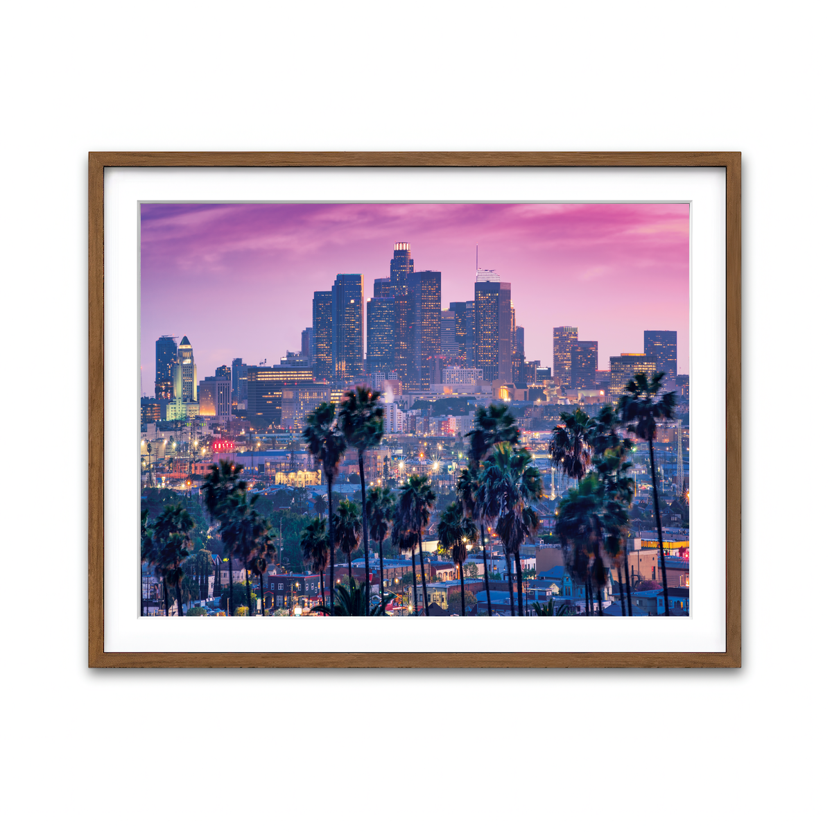 Framed Print 4x3 Walnut