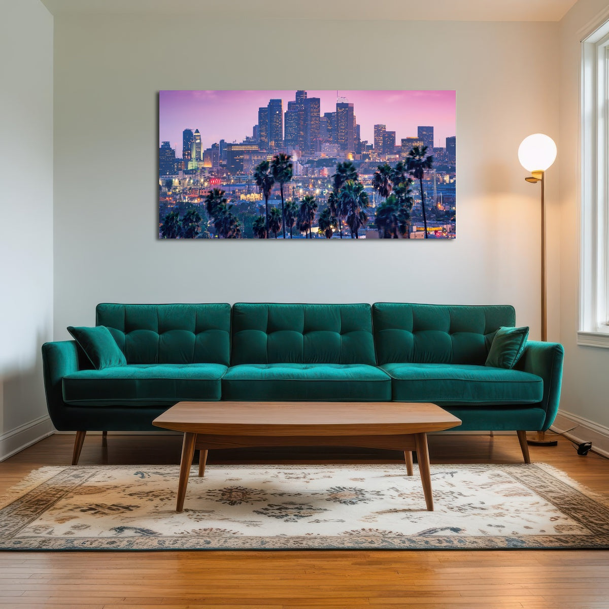 AUTO-MOCKUP ROOM | LA Palm Tree Sunset