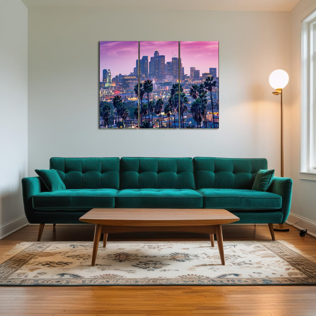 AUTO-MOCKUP ROOM | LA Palm Tree Sunset