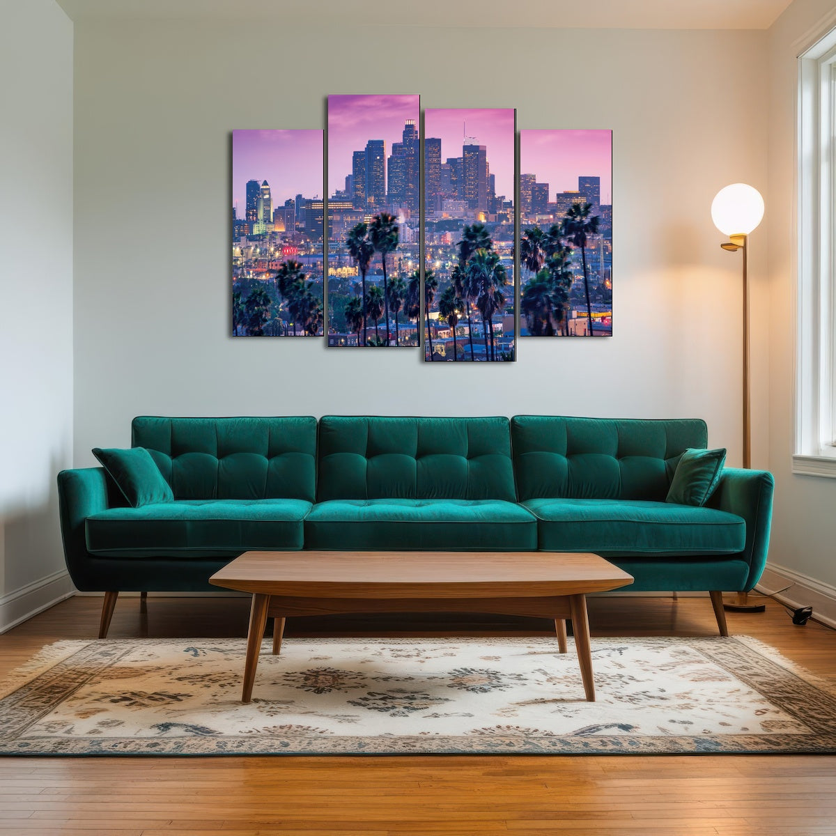 AUTO-MOCKUP ROOM | LA Palm Tree Sunset