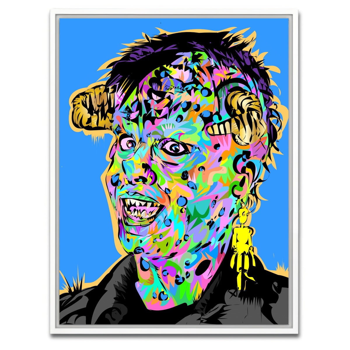 AUTO-MOCKUP WHITE | LITTLE MONSTERS | 1 Piece | White Framed Canvas | group=3x4