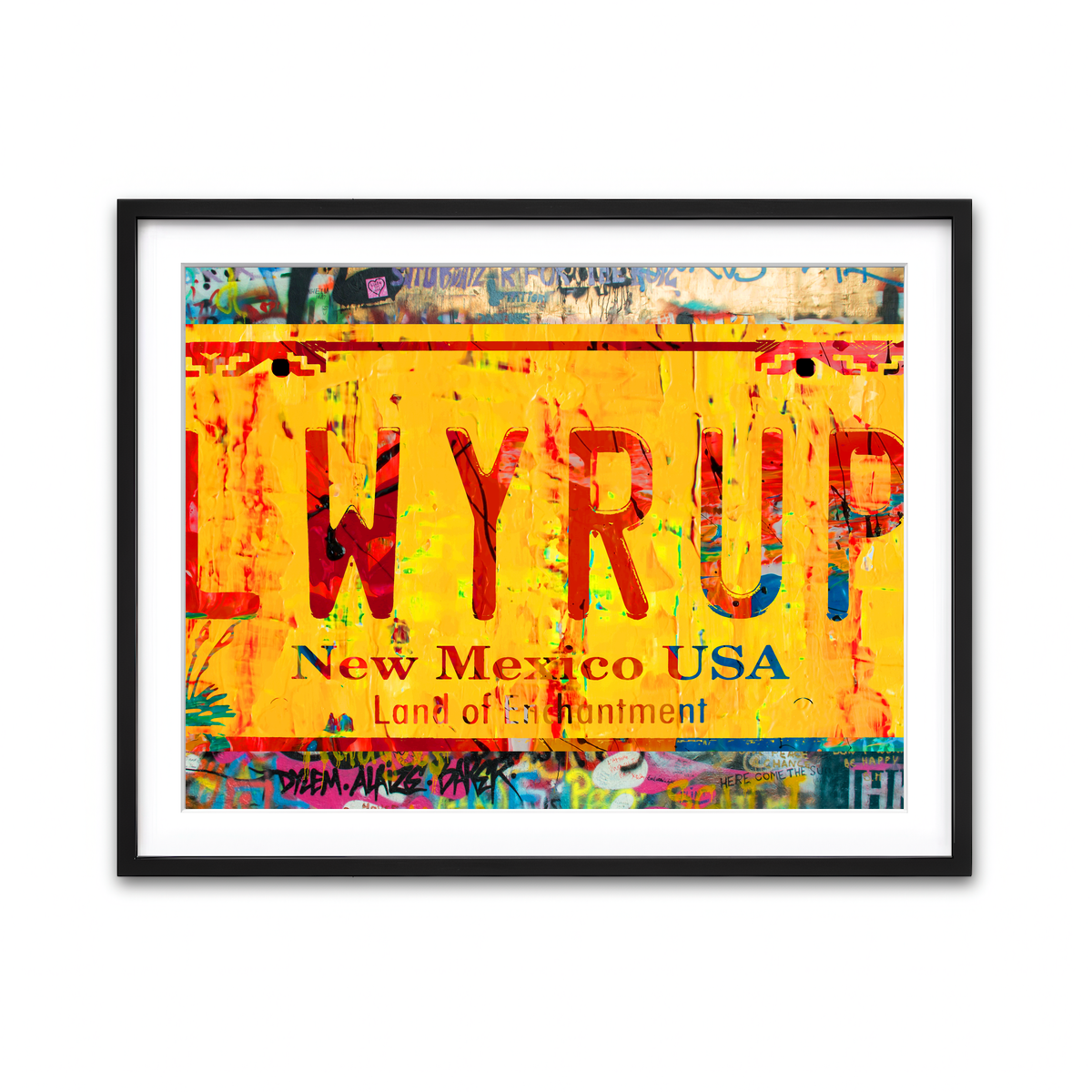 Framed Print 4x3 Black