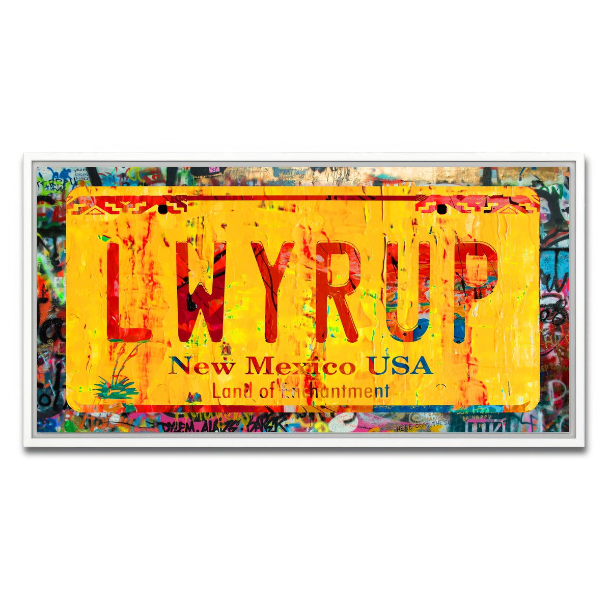 AUTO-MOCKUP WHITE | LWYRUP | 1 Piece | White Framed Canvas | group=2x1