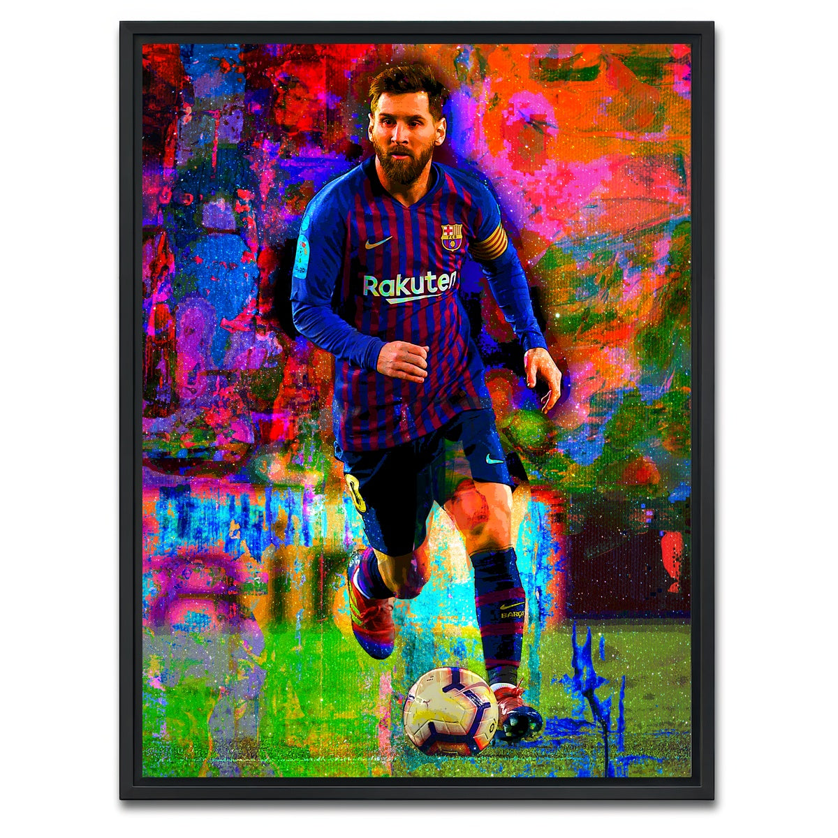 AUTO-MOCKUP WHITE | La Pulga | 1 Piece | Black Framed Canvas | group=3x4