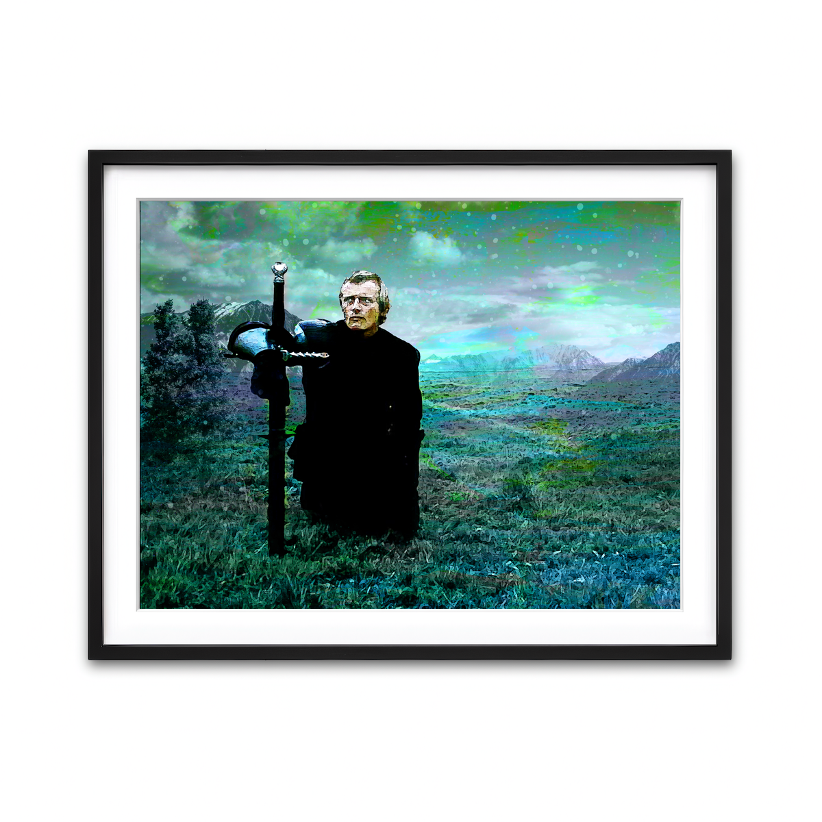 Framed Print 4x3 Black