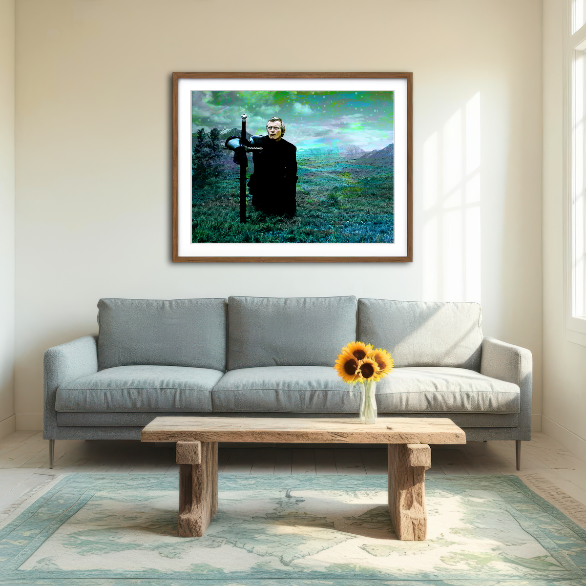 AUTO-MOCKUP ROOM | Ladyhawke Wall Art