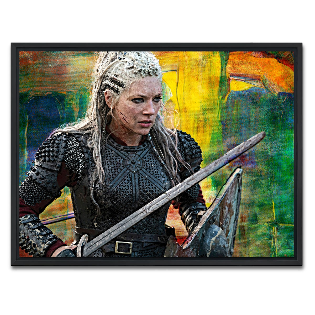 AUTO-MOCKUP WHITE | Lagertha | 1 Piece | Black Framed Canvas | group=4x3