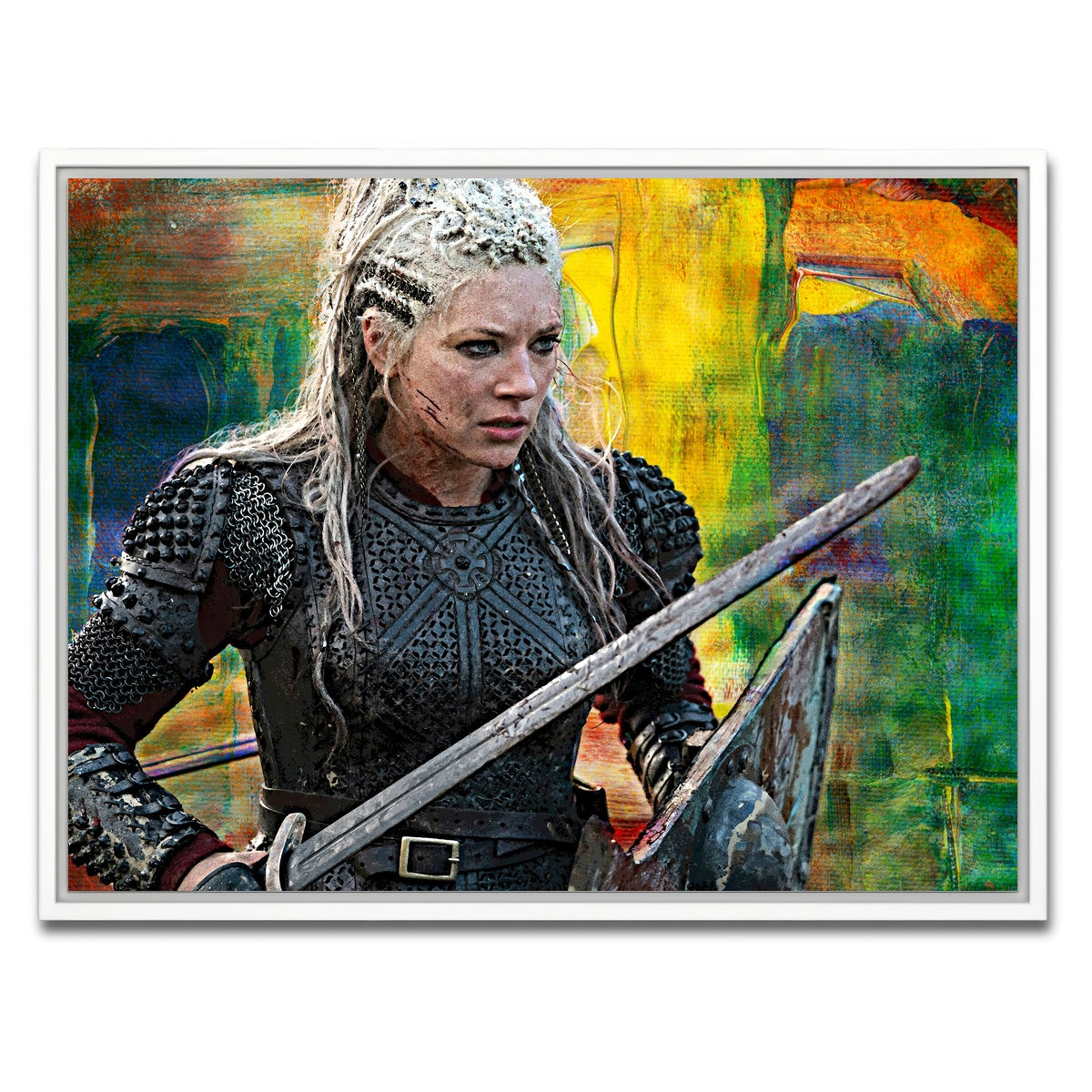 AUTO-MOCKUP WHITE | Lagertha | 1 Piece | White Framed Canvas | group=4x3
