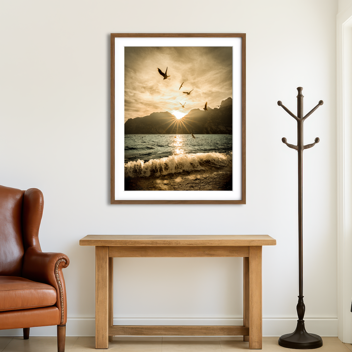 AUTO-MOCKUP ROOM | Lake Garda Wall Art
