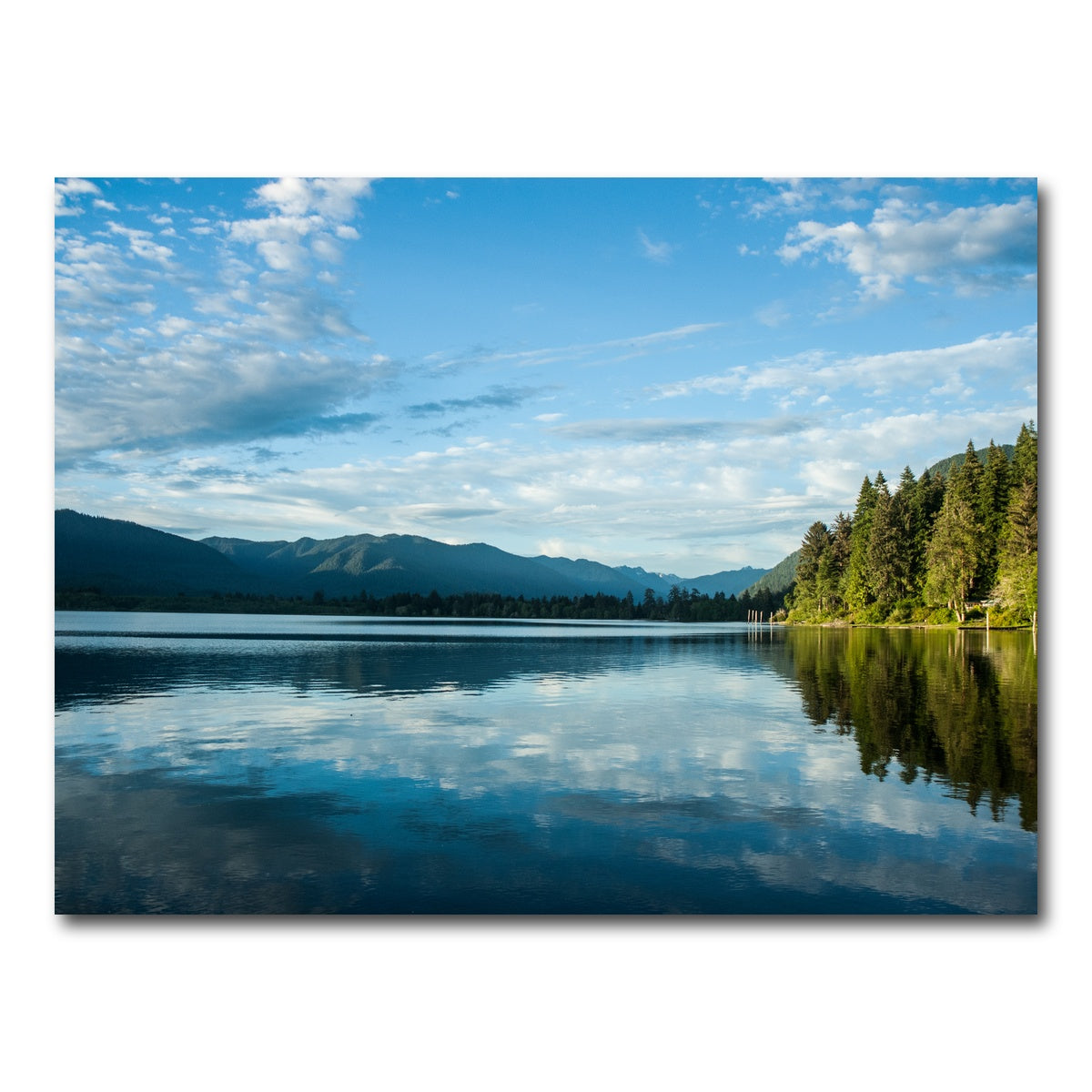 AUTO-MOCKUP WHITE | Lake Quinault | 1 Piece | Gallery Wrap Canvas | group=4x3