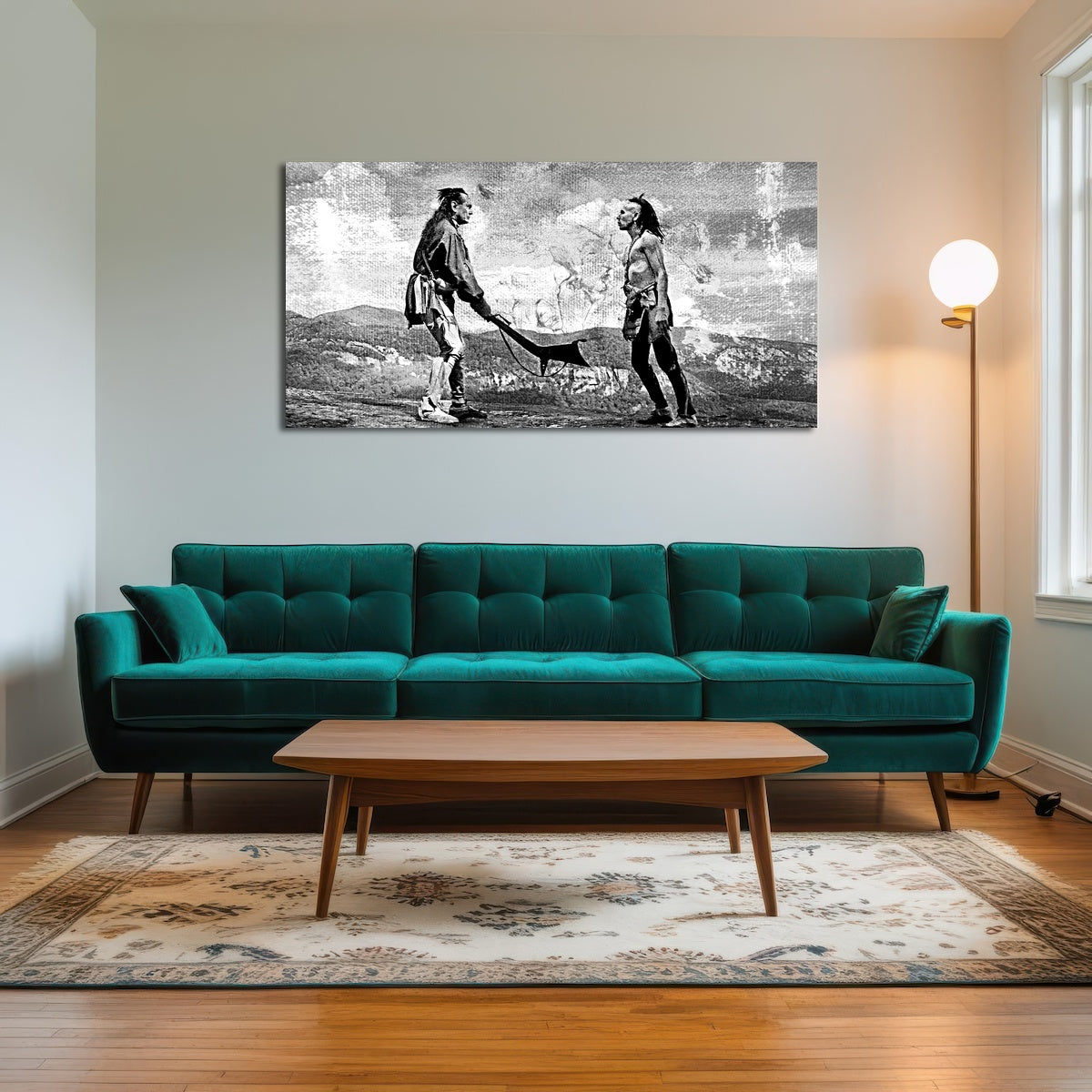 AUTO-MOCKUP ROOM | Last of the Mohicans Grayscale