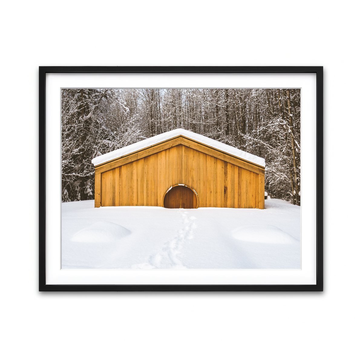 Framed Print 4x3 Black