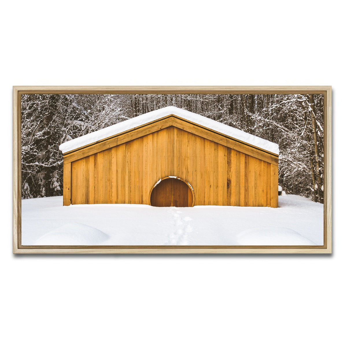 AUTO-MOCKUP WHITE | Lava Bed Provincial Park | 1 Piece | Natural Framed Canvas | group=2x1