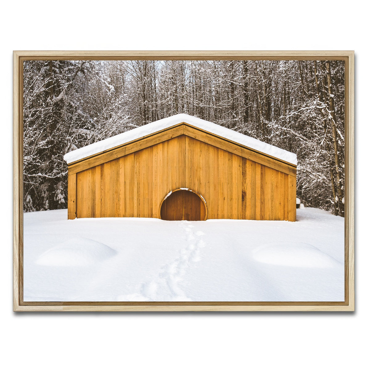 AUTO-MOCKUP WHITE | Lava Bed Provincial Park | 1 Piece | Natural Framed Canvas | group=4x3