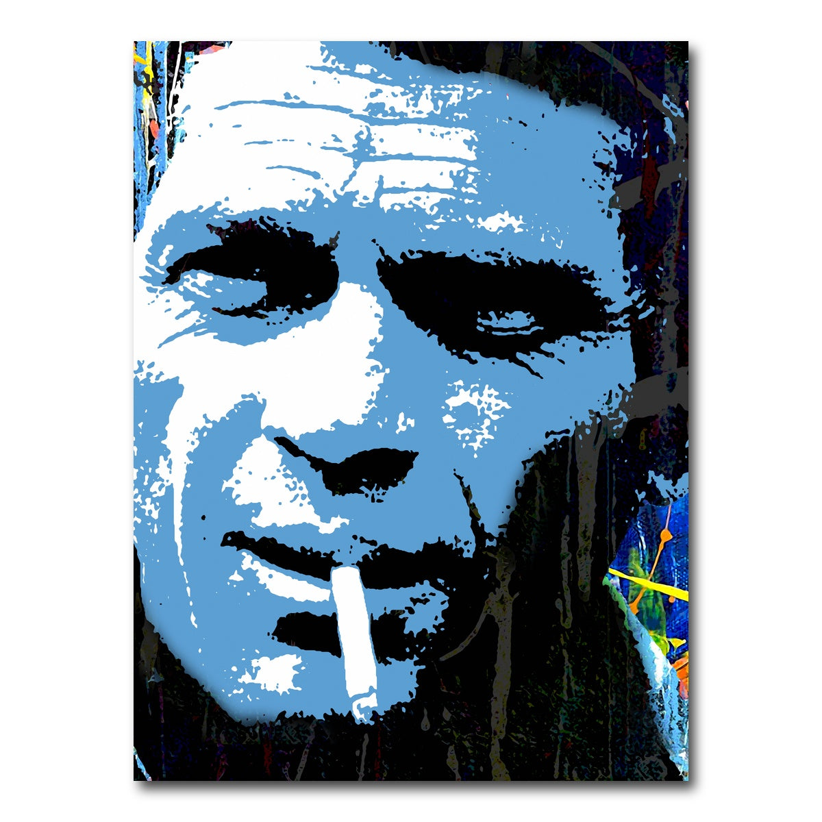 AUTO-MOCKUP WHITE | Le Mans Mcqueen | 1 Piece | Gallery Wrap Canvas | group=3x4