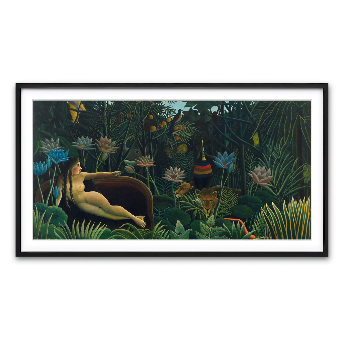 Framed Print 2x1 Black