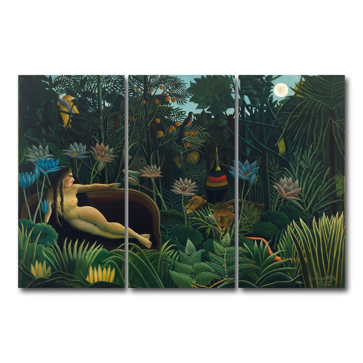 AUTO-MOCKUP WHITE | Le Reve | 3 Piece | Gallery Wrap Canvas | group=12x24