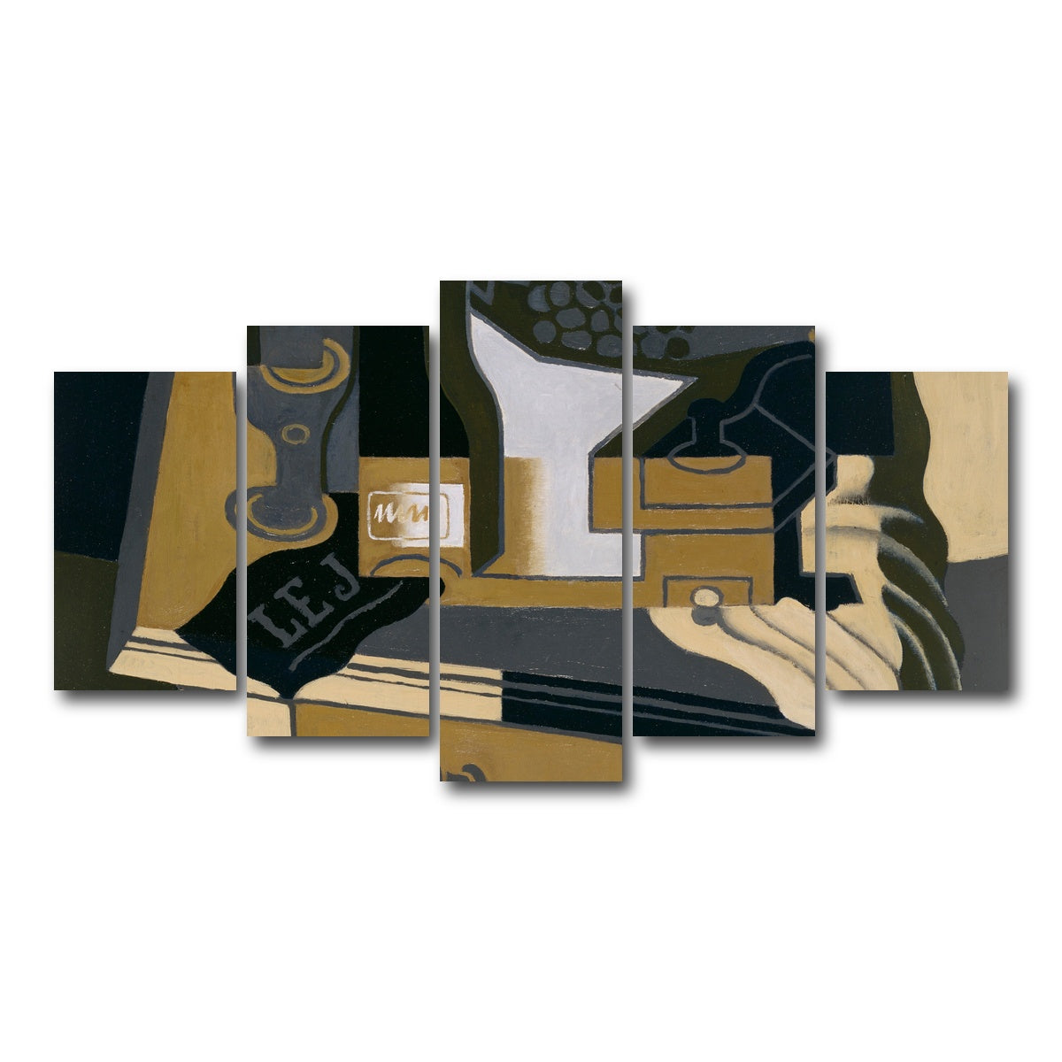 AUTO-MOCKUP WHITE | Le moulin a cafe | 5 Piece | Gallery Wrap Canvas | group=5_normal