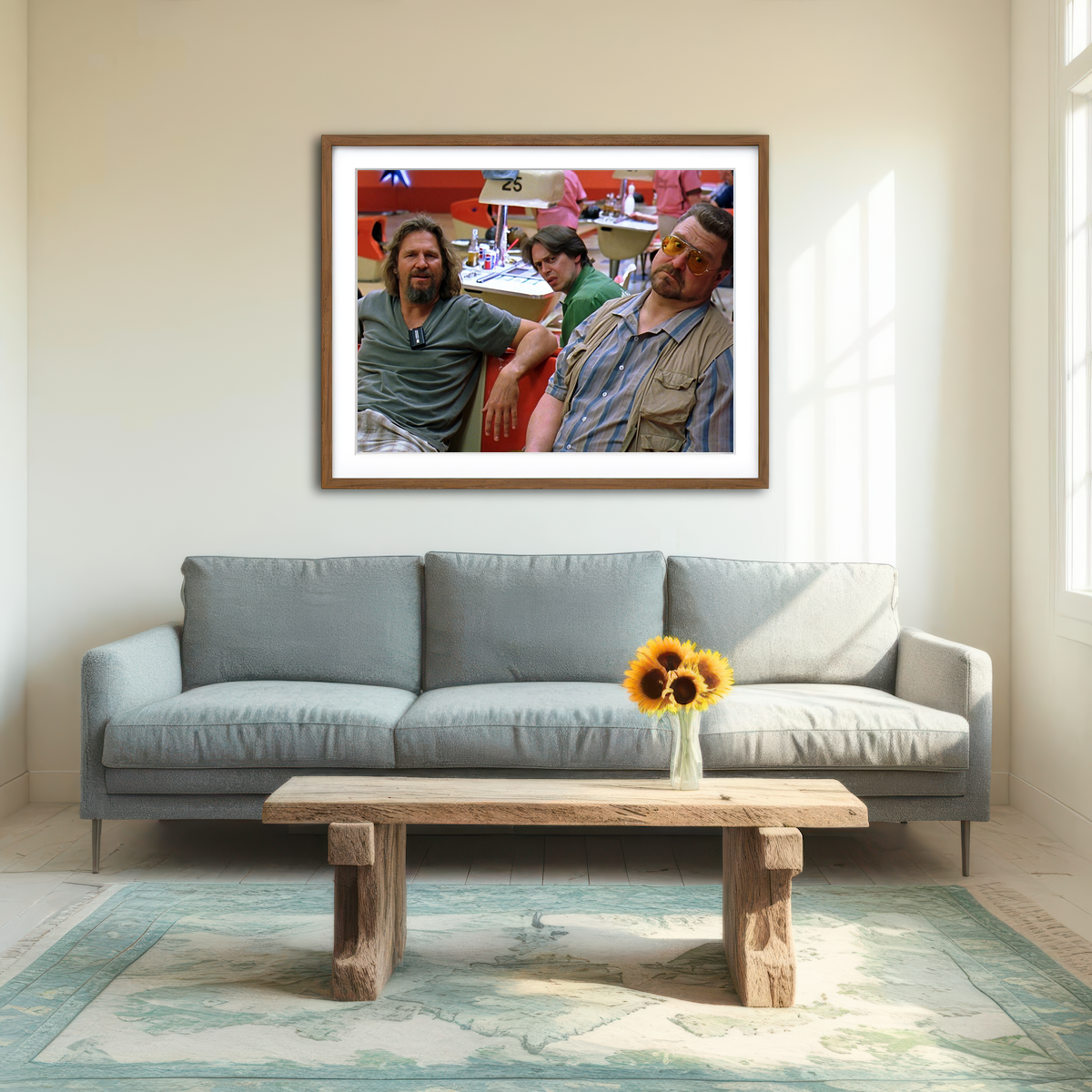 AUTO-MOCKUP ROOM | Lebowski Wall Art