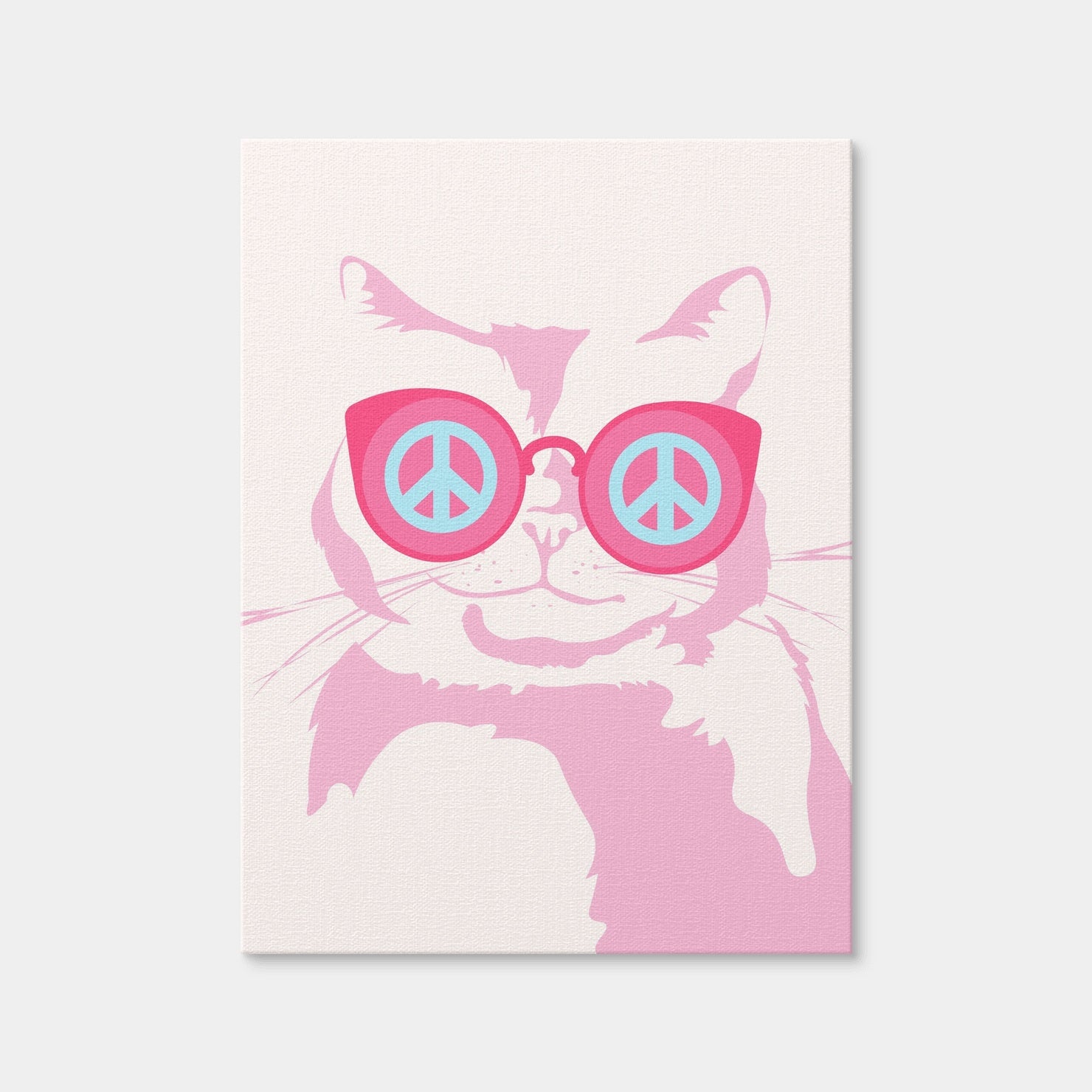 AUTO-MOCKUP WHITE | Let It Be Peace | 1 Piece | Gallery Wrap Canvas | group=3x4