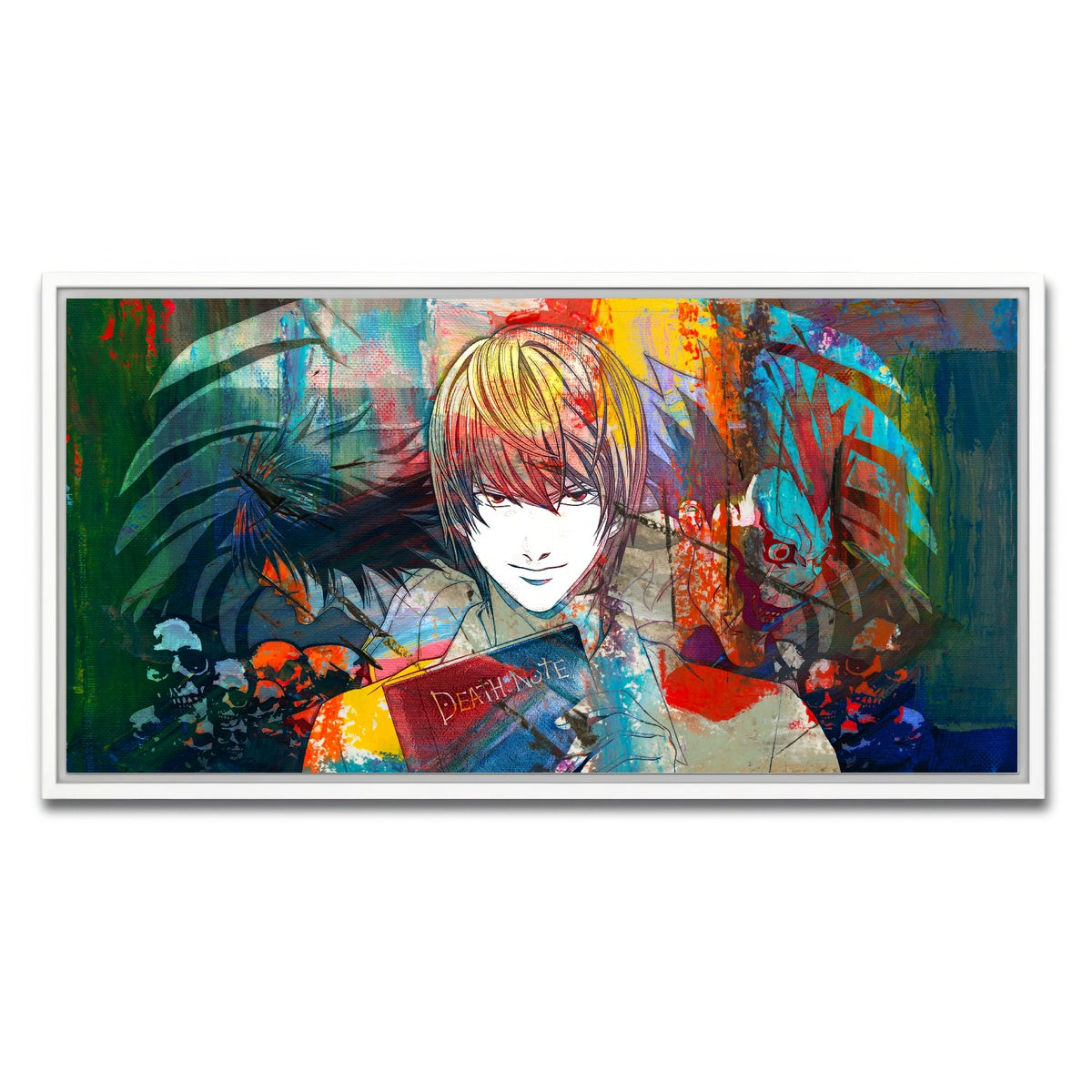 AUTO-MOCKUP WHITE | Light | 1 Piece | White Framed Canvas | group=2x1