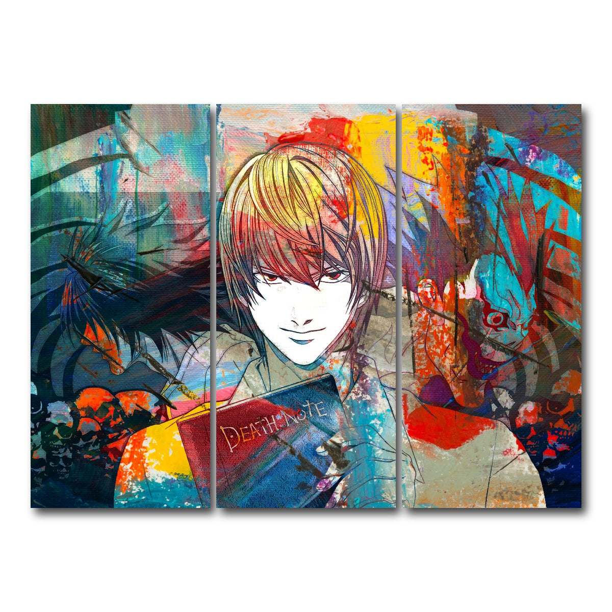 AUTO-MOCKUP WHITE | Light | 3 Piece | Gallery Wrap Canvas | group=8x18