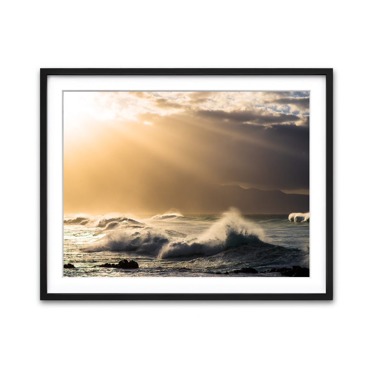 Framed Print 4x3 Black