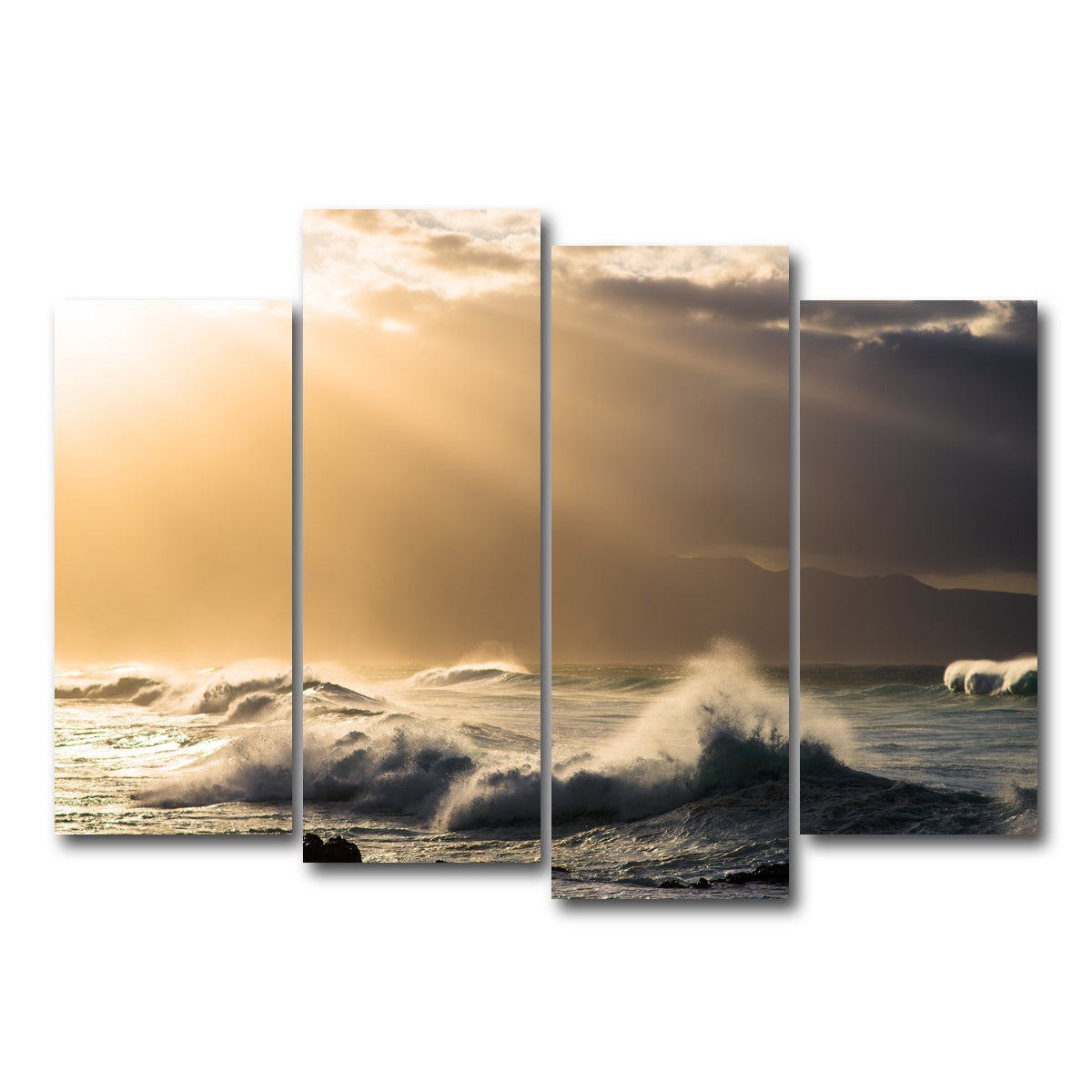 AUTO-MOCKUP WHITE | Light in Darkness | 4 Piece | Gallery Wrap Canvas | group=4_normal
