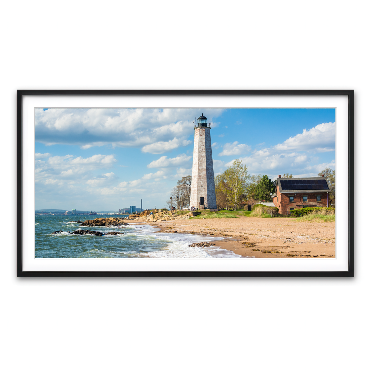 Framed Print 2x1 Black