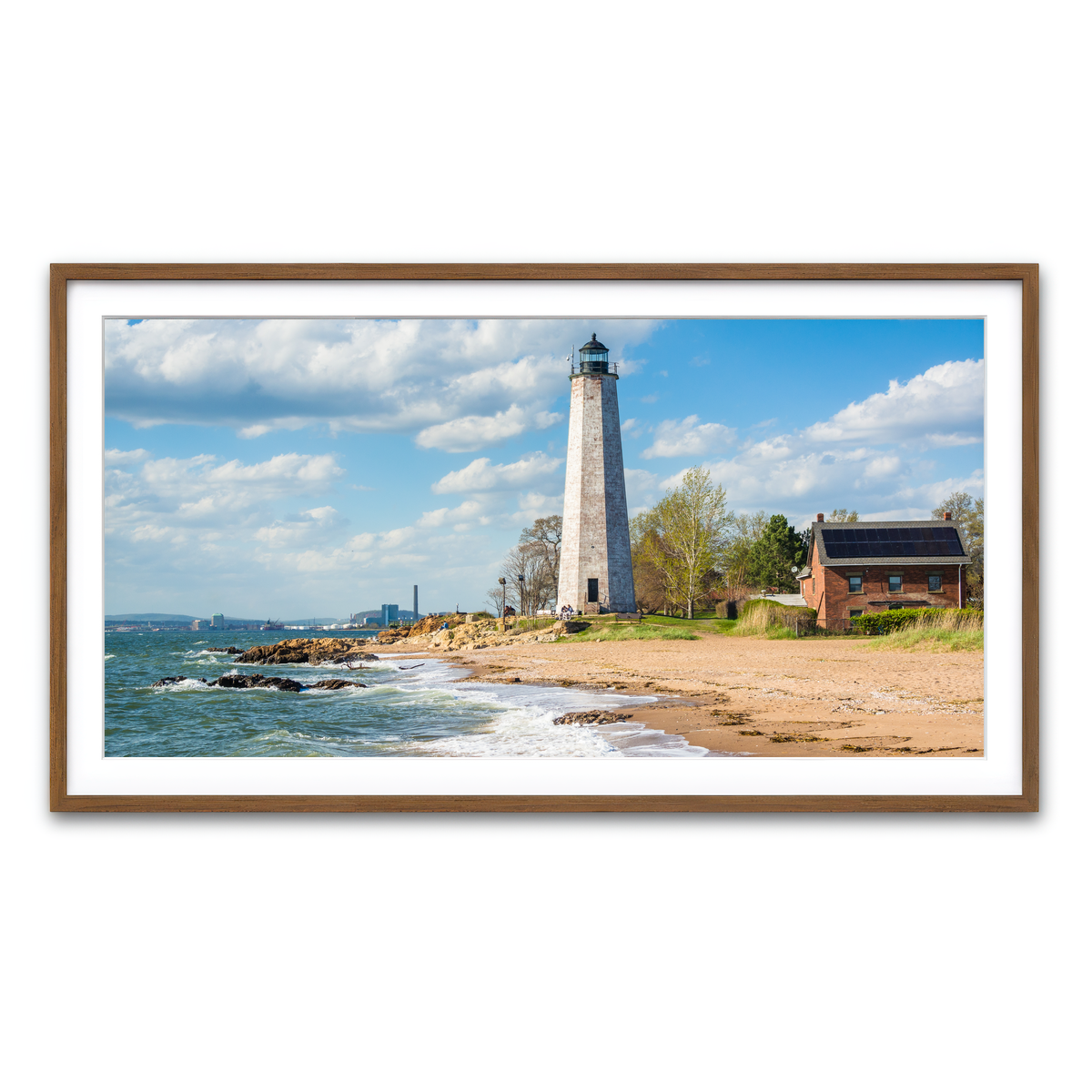 Framed Print 2x1 Walnut