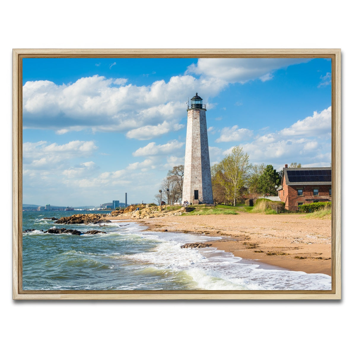 AUTO-MOCKUP WHITE | Lighthouse Point Park | 1 Piece | Natural Framed Canvas | group=4x3
